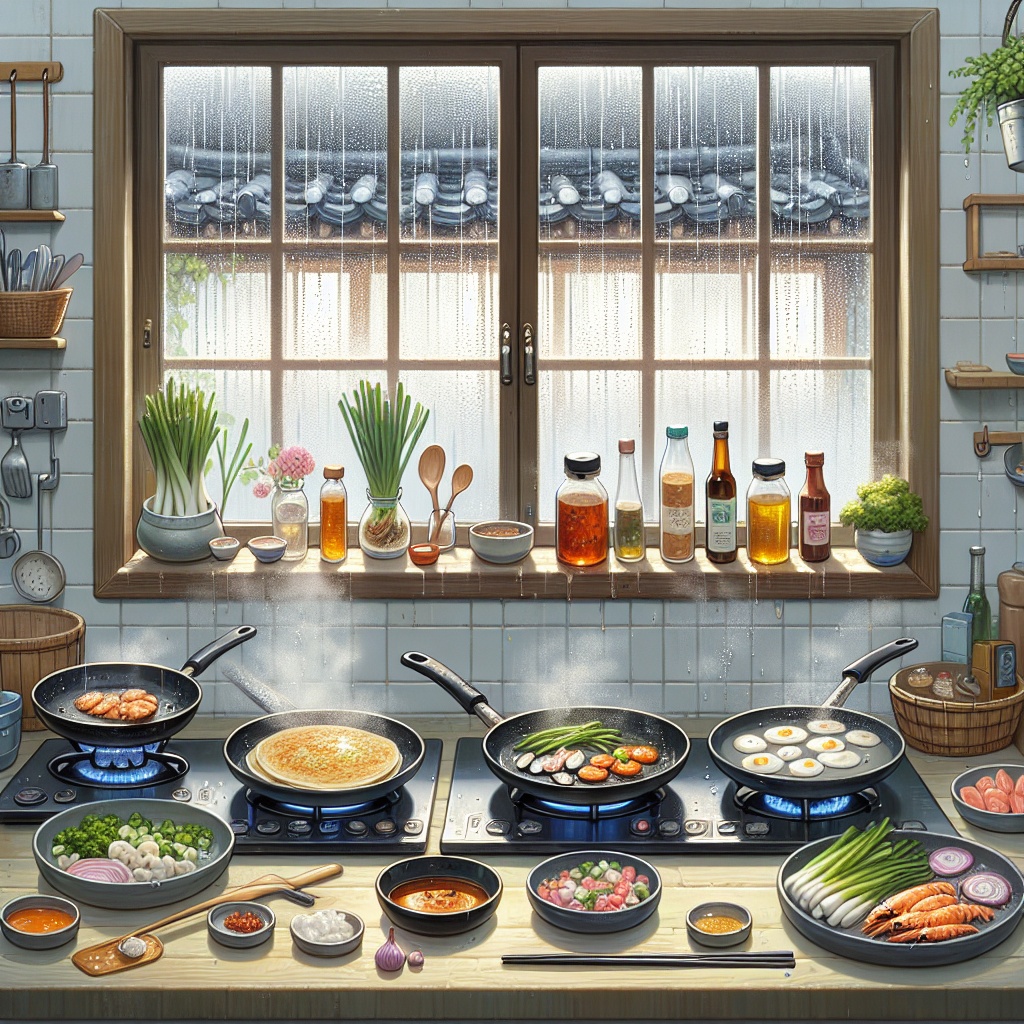 비 오는 날 어울리는 전 종류와 간단 소스 만들기 비 오는 날 어울리는 전 종류와 간단 소스 만들기