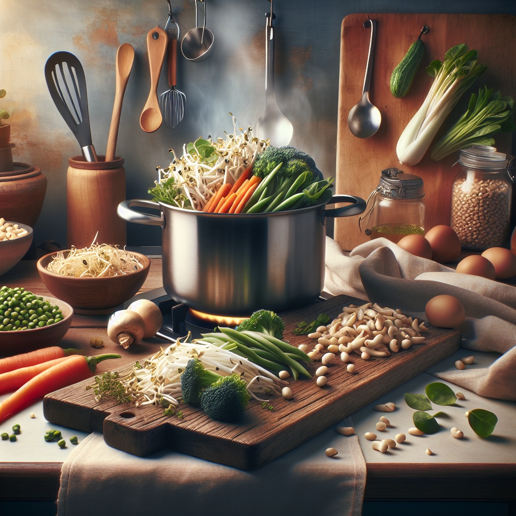 숙주, 콩나물 등 저렴한 식재료 활용 요리