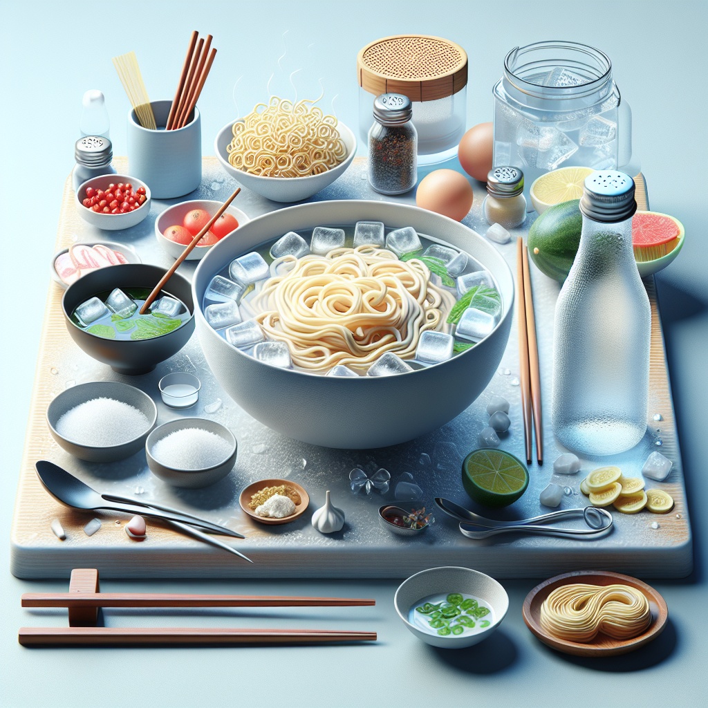 냉면 육수 없이 만드는 여름 별미 냉국 요리