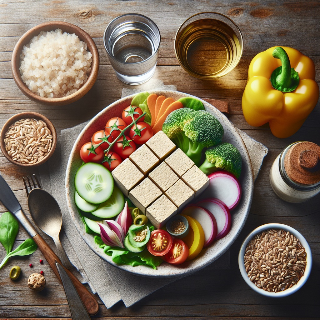 두부 하나로 만드는 고단백 한 끼 식사 두부 하나로 만드는 고단백 한 끼 식사
