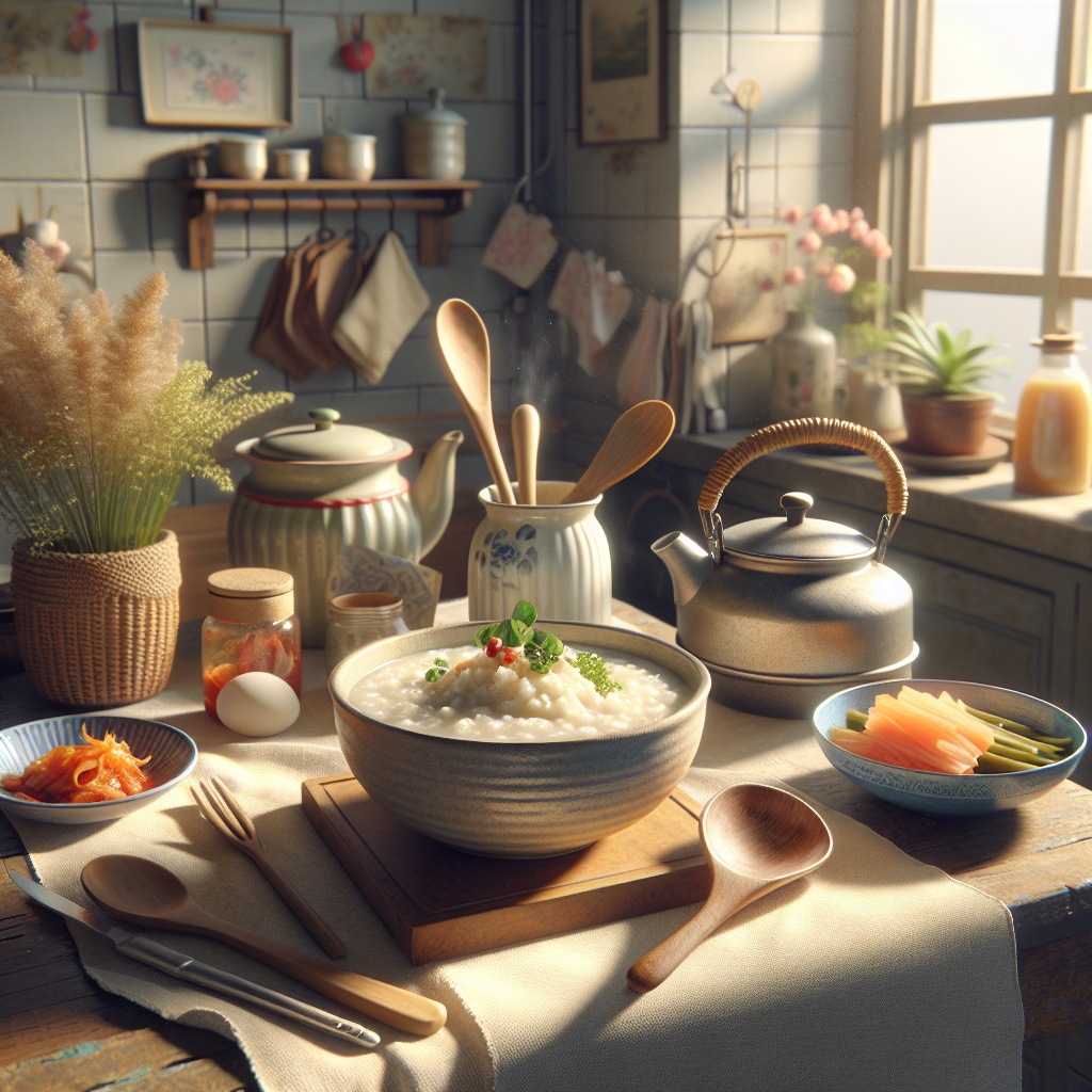 아침을 거르지 않게 도와주는 초간단 죽 레시피