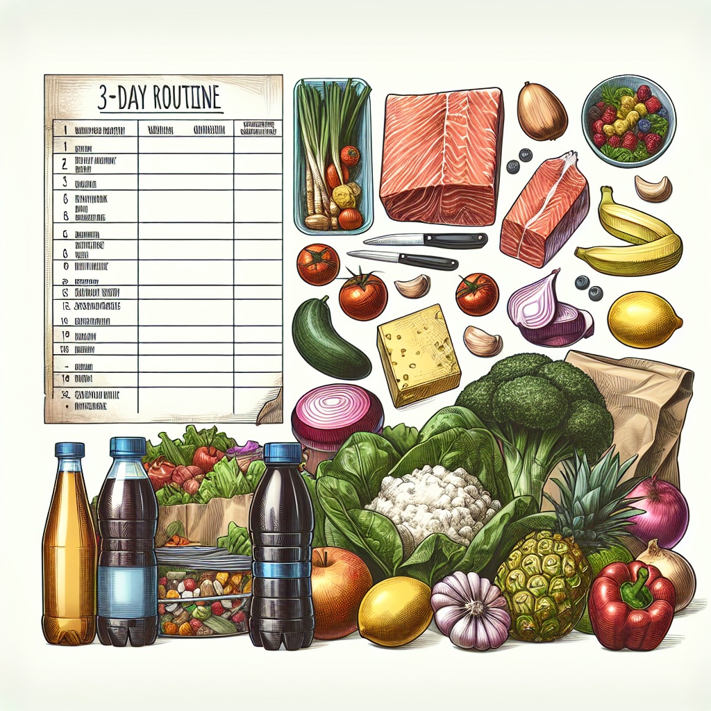 마트 장보기 리스트로 구성한 3일 식단 루틴 마트 장보기 리스트로 구성한 3일 식단 루틴