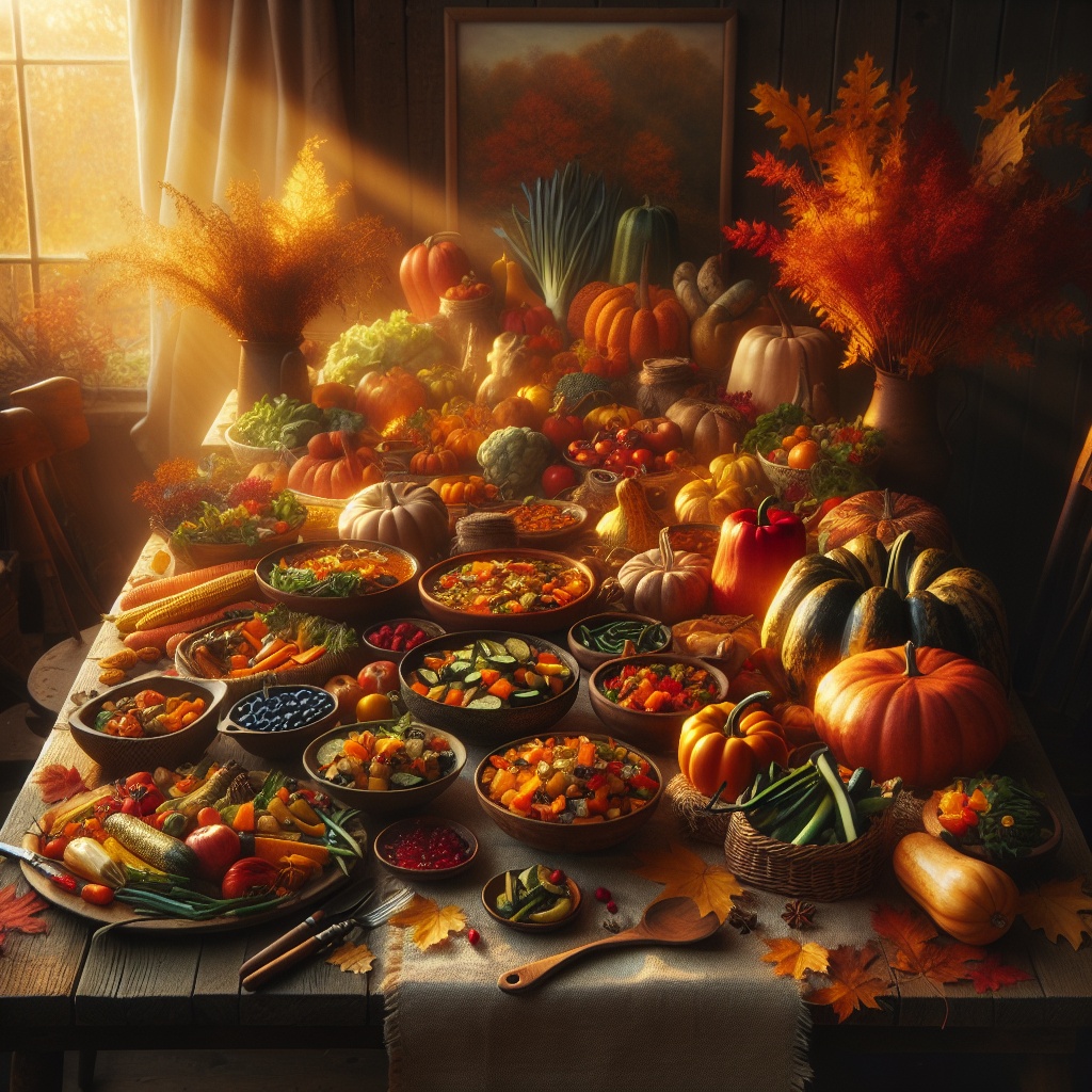 제철 채소로 만드는 가을 밥상 레시피 제철 채소로 만드는 가을 밥상 레시피