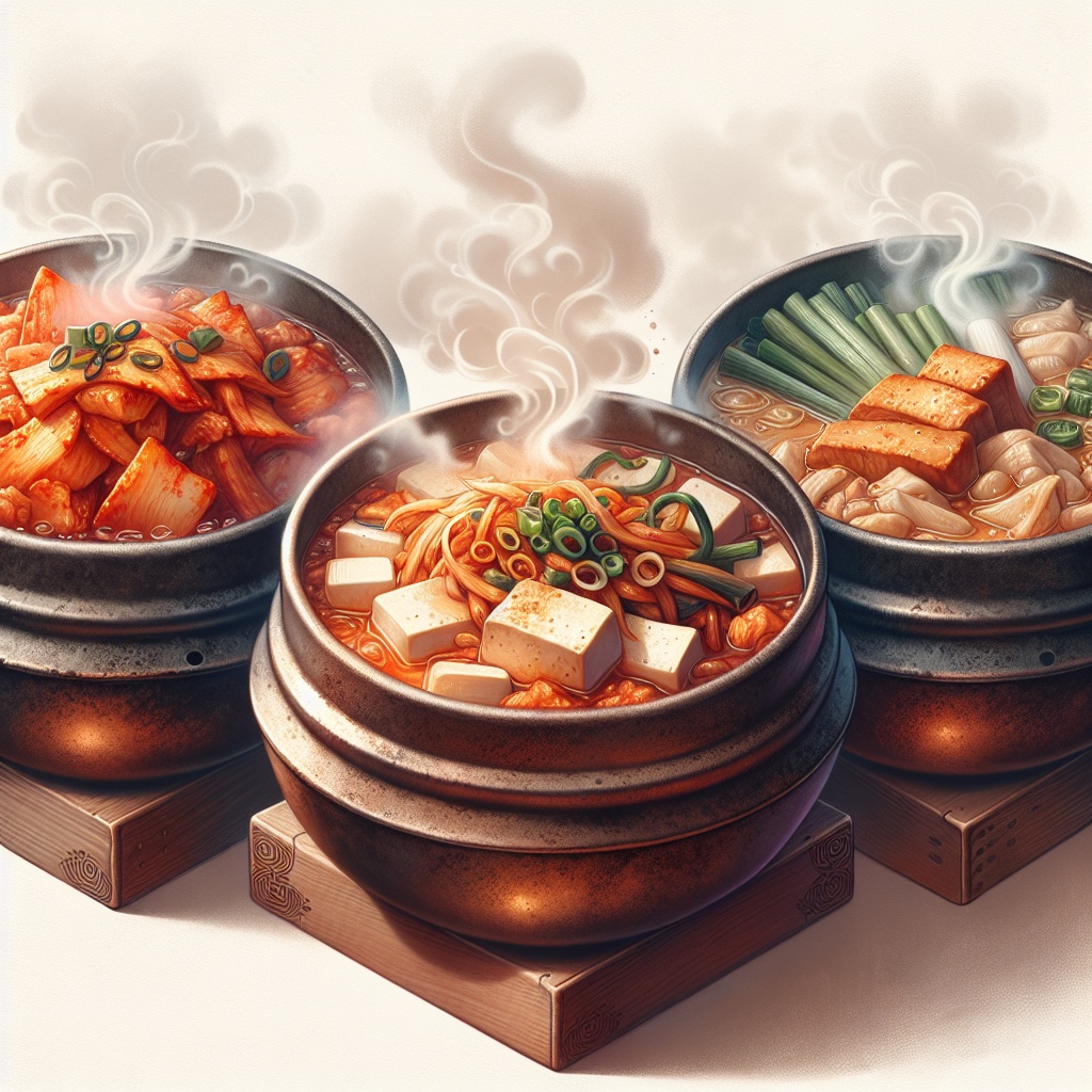 한국인의 소울푸드 김치찌개 3종 비교 레시피