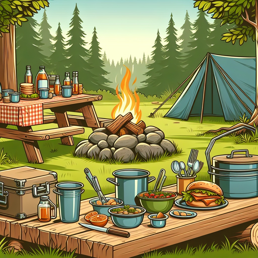 캠핑 요리로 인기 있는 불 없이 만드는 간편 요리