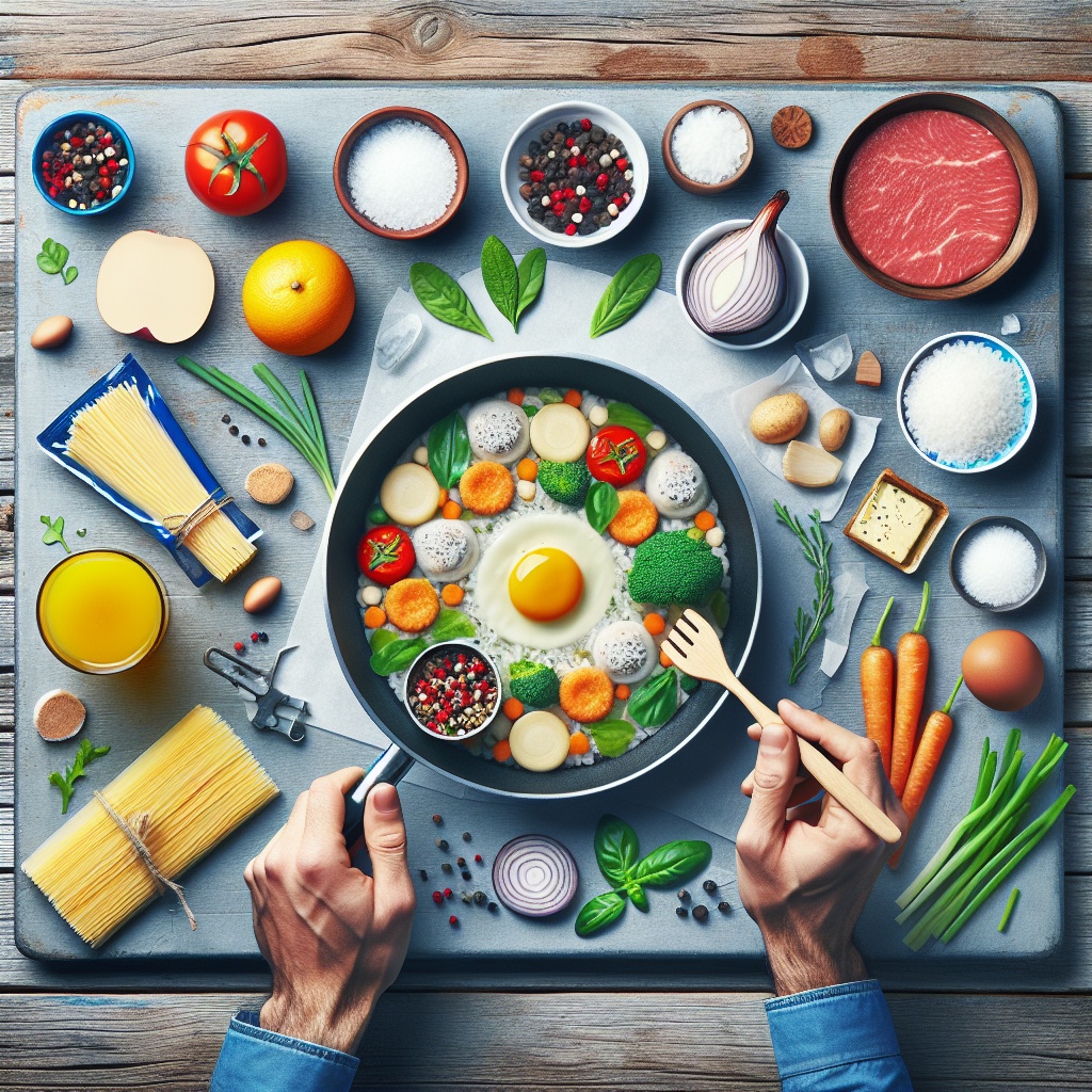 냉동식품을 활용한 초간편 한 끼 조합